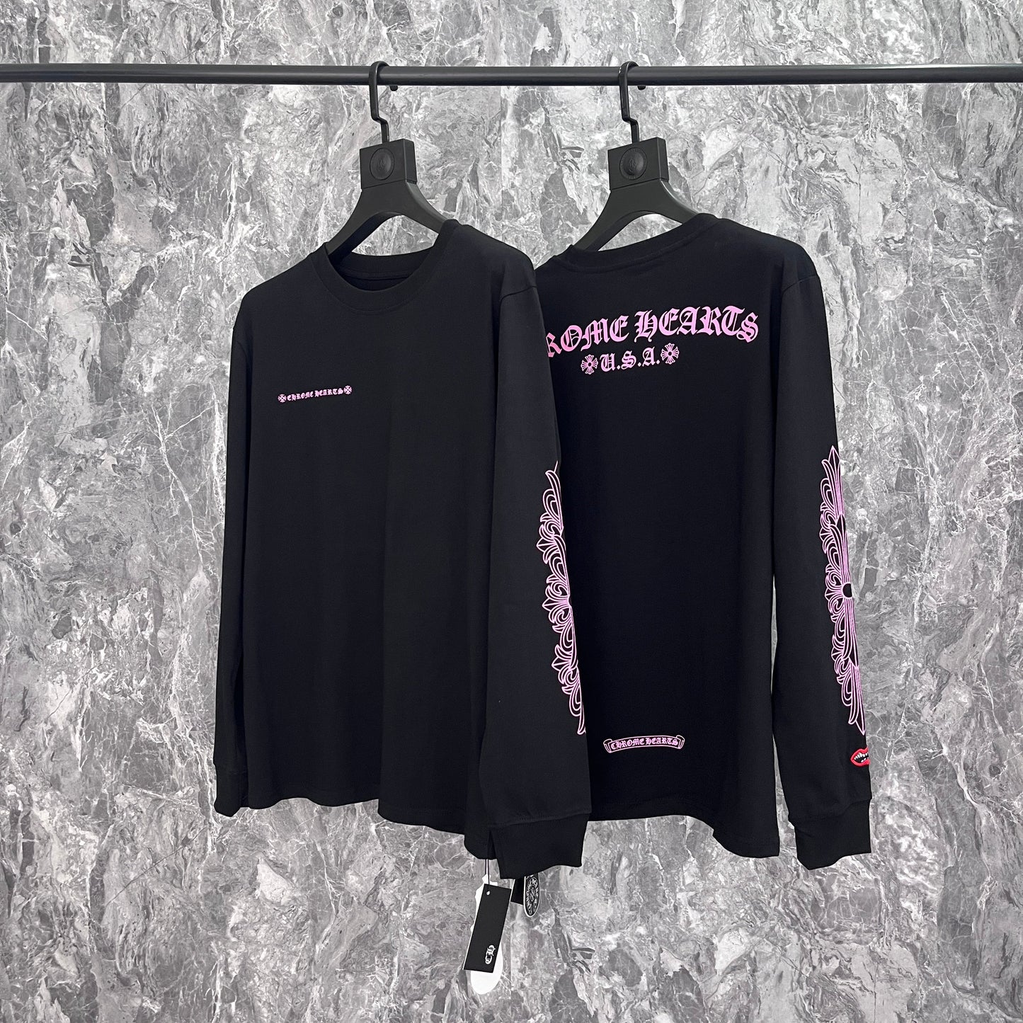 Chrome Hearts Long-Sleeve T-shirt Sweatshirt K8019