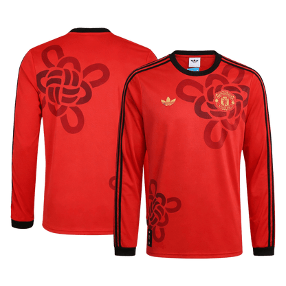 Mens Manchester United Long Sleeve Jersey 2025/26