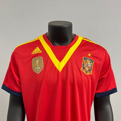 Retro Spain Jersey 2013 Home Football Kit Soccer Shirt