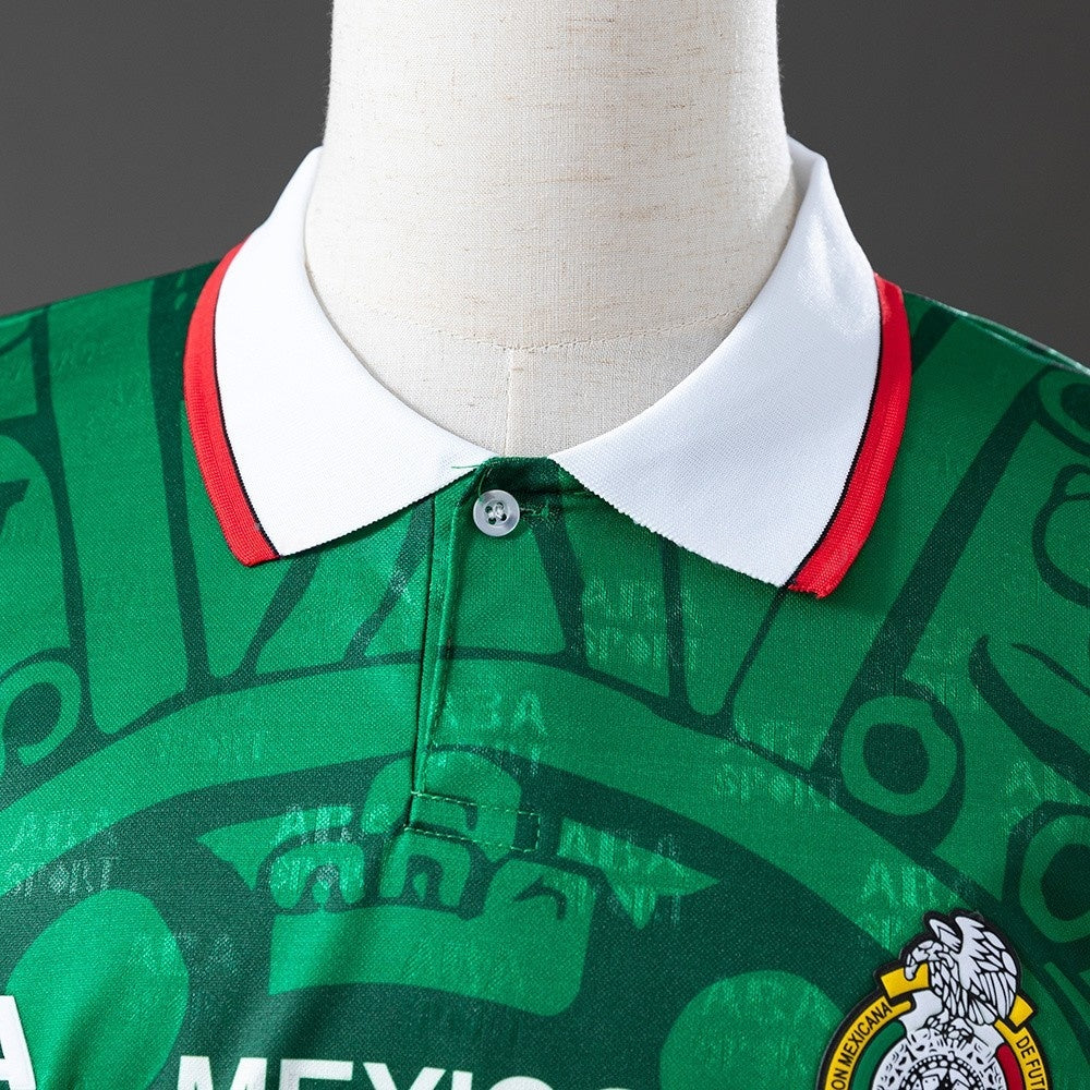 Mexico Jersey 1998 Home Retro Football Kit