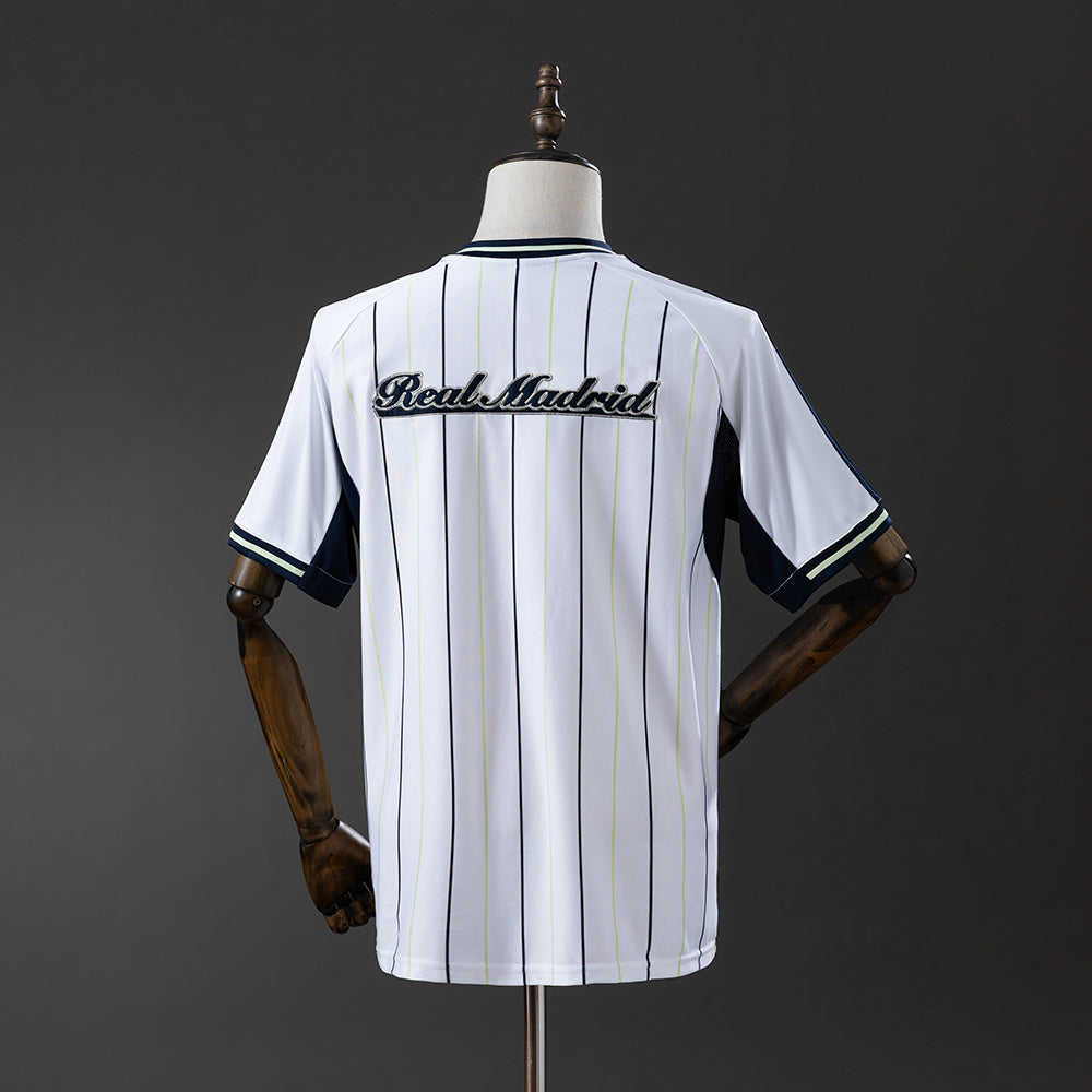 Real Madrid Jersey 25/26 White Baseball Kit
