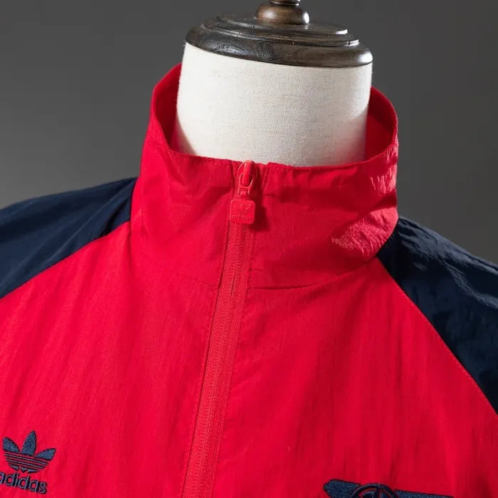 Arsenal Windbreaker 2025/26 Red Football Kit