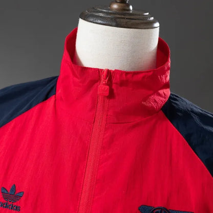 Arsenal Windbreaker 2025/26 Red Football Kit