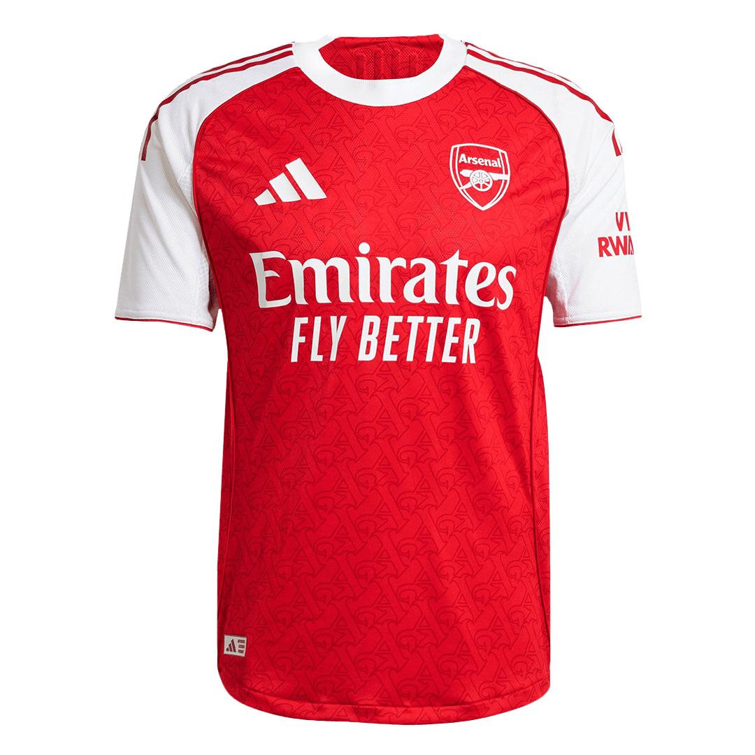 SAKA #7 Mens Arsenal Home Jersey 2025/26 - Player Version (Slim Fit)