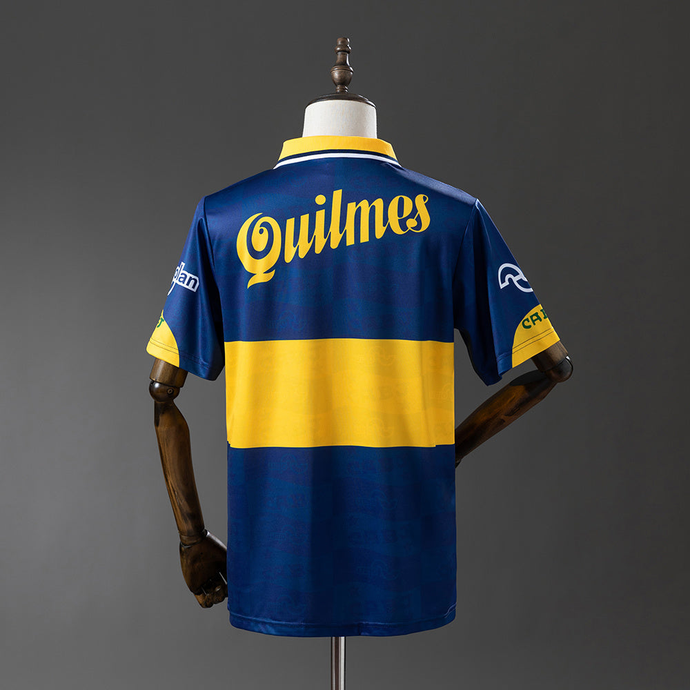 Boca Juniors Jersey 1995-96 Home Retro Football Kit