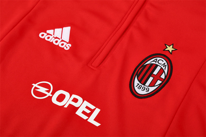 Retro AC Milan Training Tracksuits 2004-05 Football Kit Soccer Jersey
