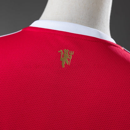 Manchester United Home Jersey 2021-22 Retro Football Kit Soccer Shirt
