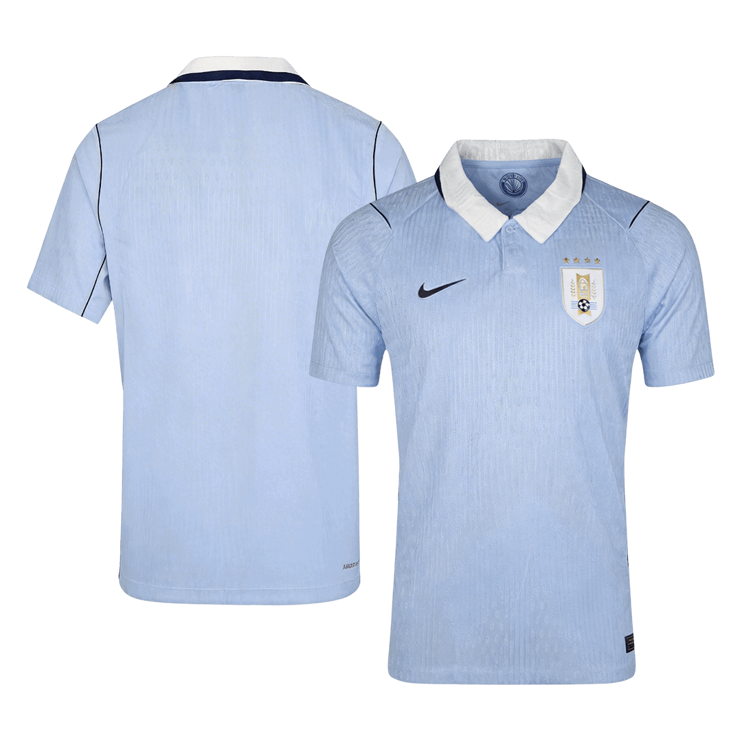 Mens Uruguay World Cup Home Jersey 2026 - Player Version (Slim Fit)