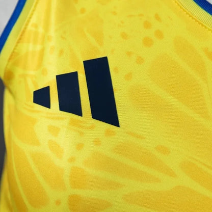 Women Colombia Home Vest 2026 World Cup Football Kit Soccer Shirt