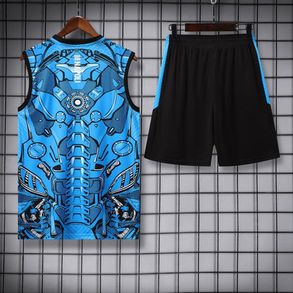 SSC Napoli Vest Set Training Tracksuits 25/26 Football Kit Soccer Jersey