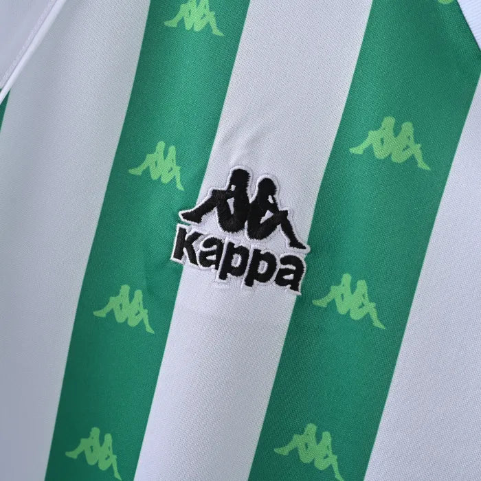 Retro Real Betis Home Jersey 1996/97 Long Sleeves Football Kit Soccer Jersey