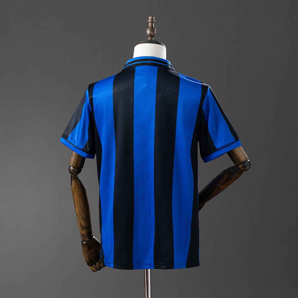 Retro Inter Milan Jersey 1995-96 Home Football Kit