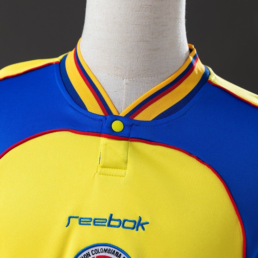 Colombia Jersey 2001-02 Home Retro Football Kit