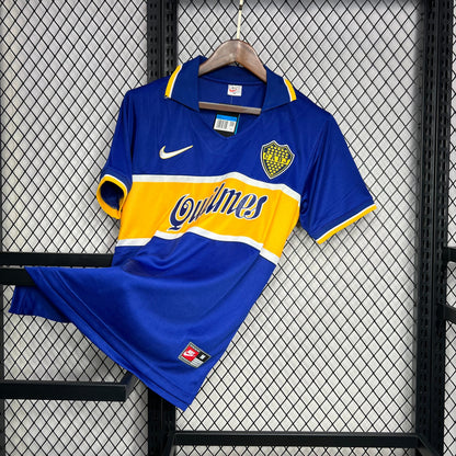 Retro Boca Juniors Jersey 1996-97 Home Football Kit Soccer Jersey
