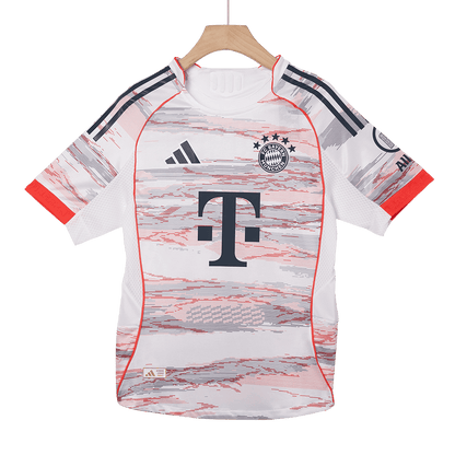 MÜLLER #25 Mens Bayern Munich Away Jersey 2025/26 - Player Version (Slim Fit)