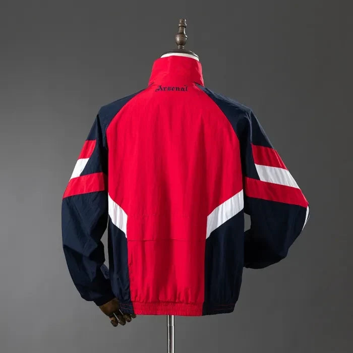 Arsenal Windbreaker 2025/26 Red Football Kit