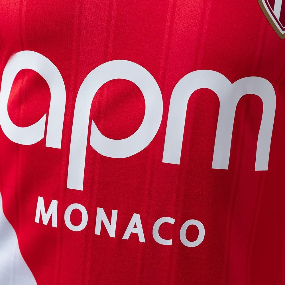 Monaco Jersey 25/26 Home Football Kit Player Version