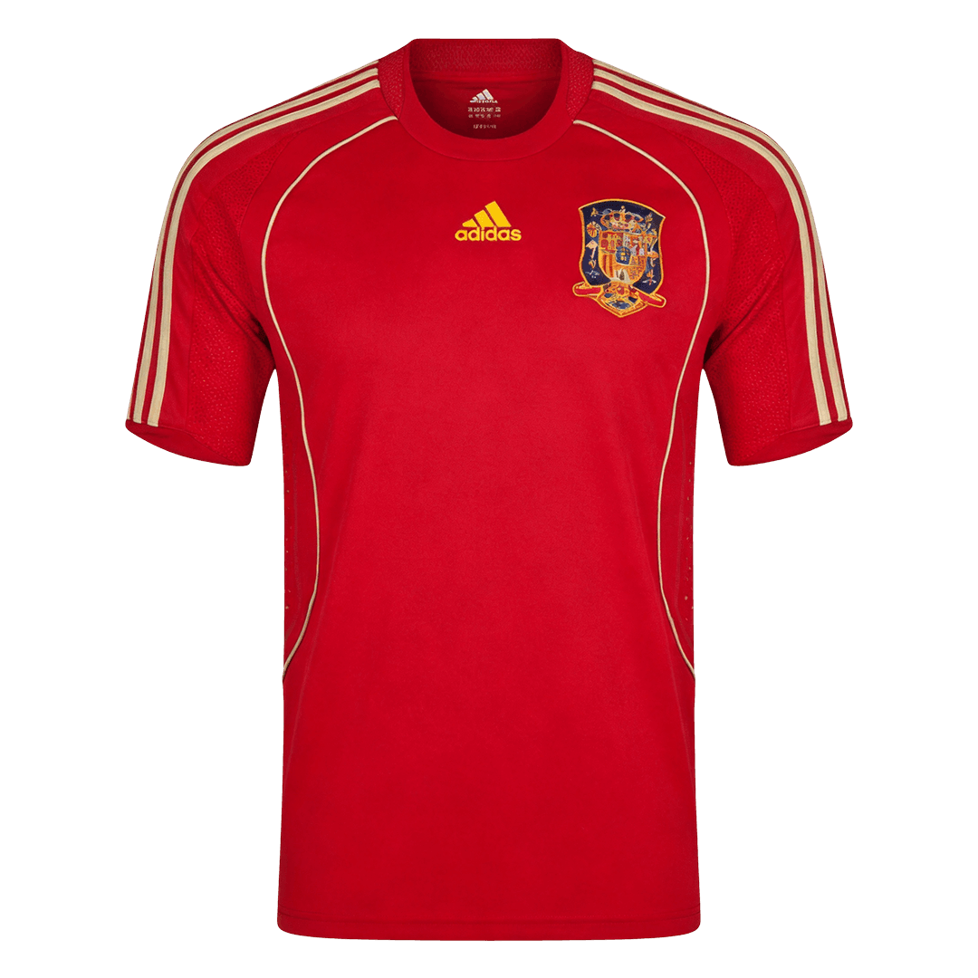 Retro 2008 Mens Spain Home Jersey
