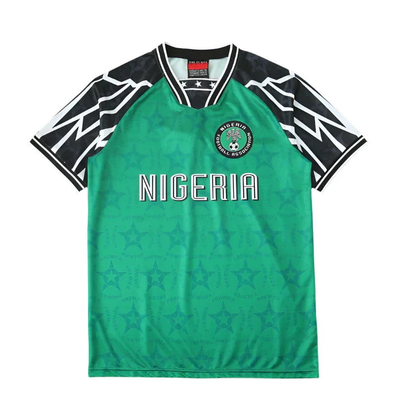 JCF Concept Green Jersey Inspired by Nigeria Culture
