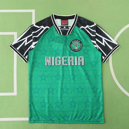 JCF Concept Green Jersey Inspired by Nigeria Culture