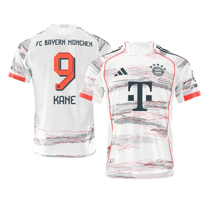 KANE #9 Mens Bayern Munich Away Jersey 2025/26 - Player Version (Slim Fit)