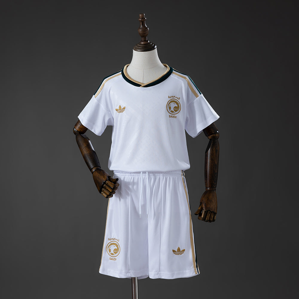 Kids Saudi Arabia Away Jersey 2026 World Cup Football Kit Soccer Shirt