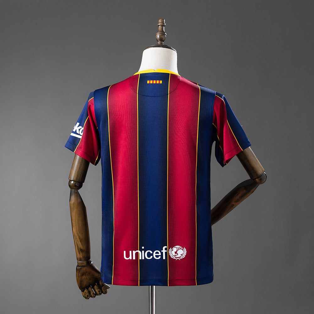 Barcelona Jersey 2020-21 Home Retro Football Kit Soccer Jersey