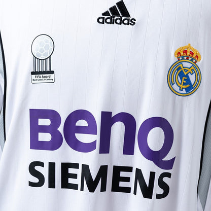 Real Madrid Jersey 2006-07 Home Retro Football Kit