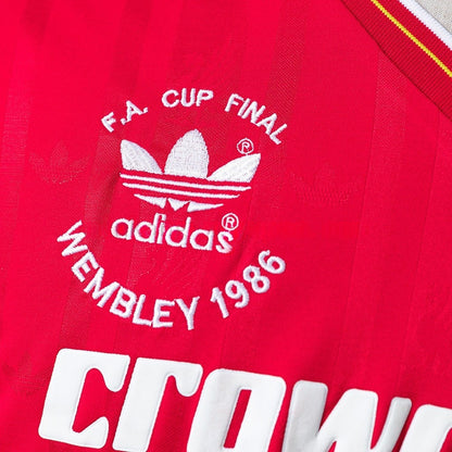 Liverpool Jersey 1986-87 Home Retro Football Kit Long Sleeves