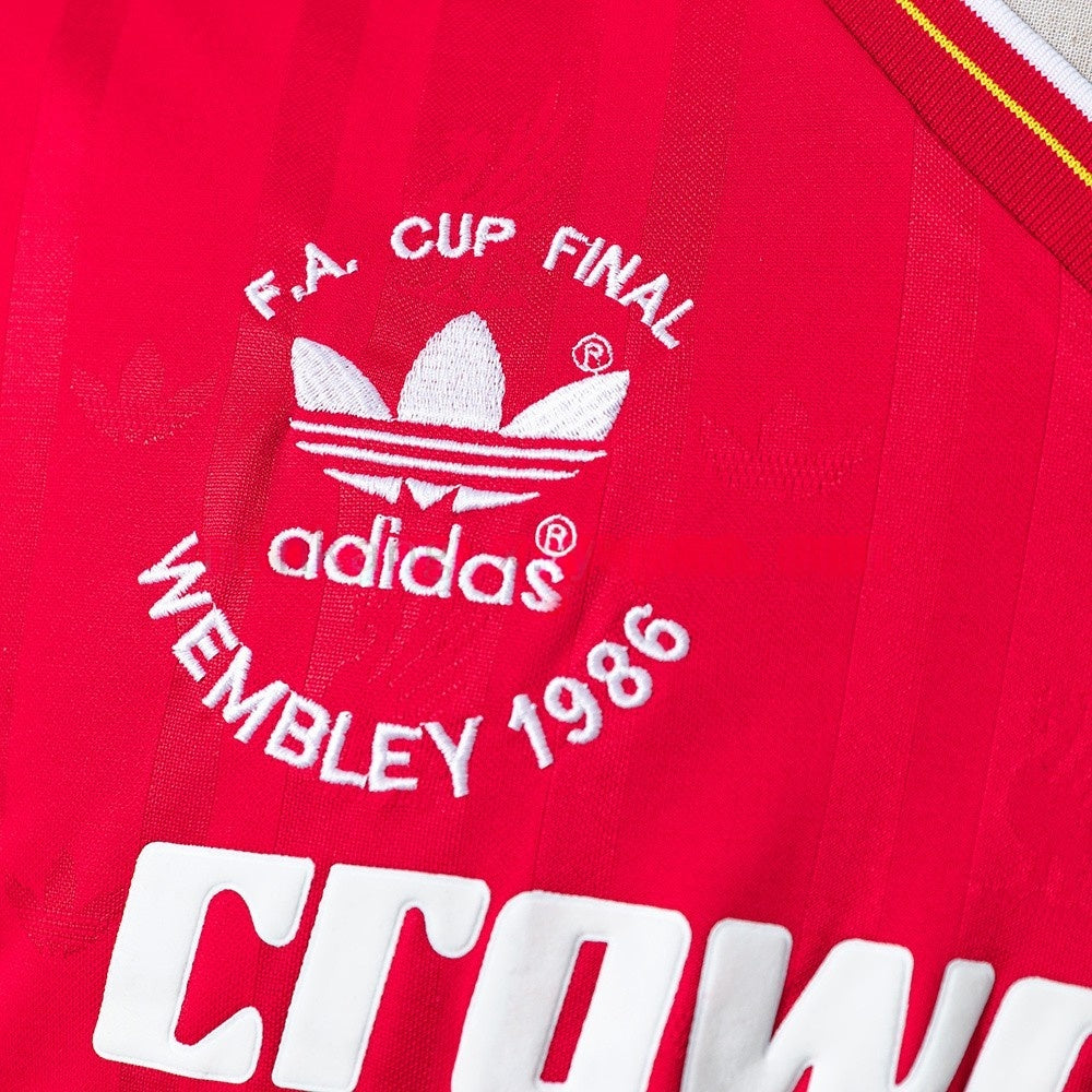 Liverpool Jersey 1986-87 Home Retro Football Kit Long Sleeves