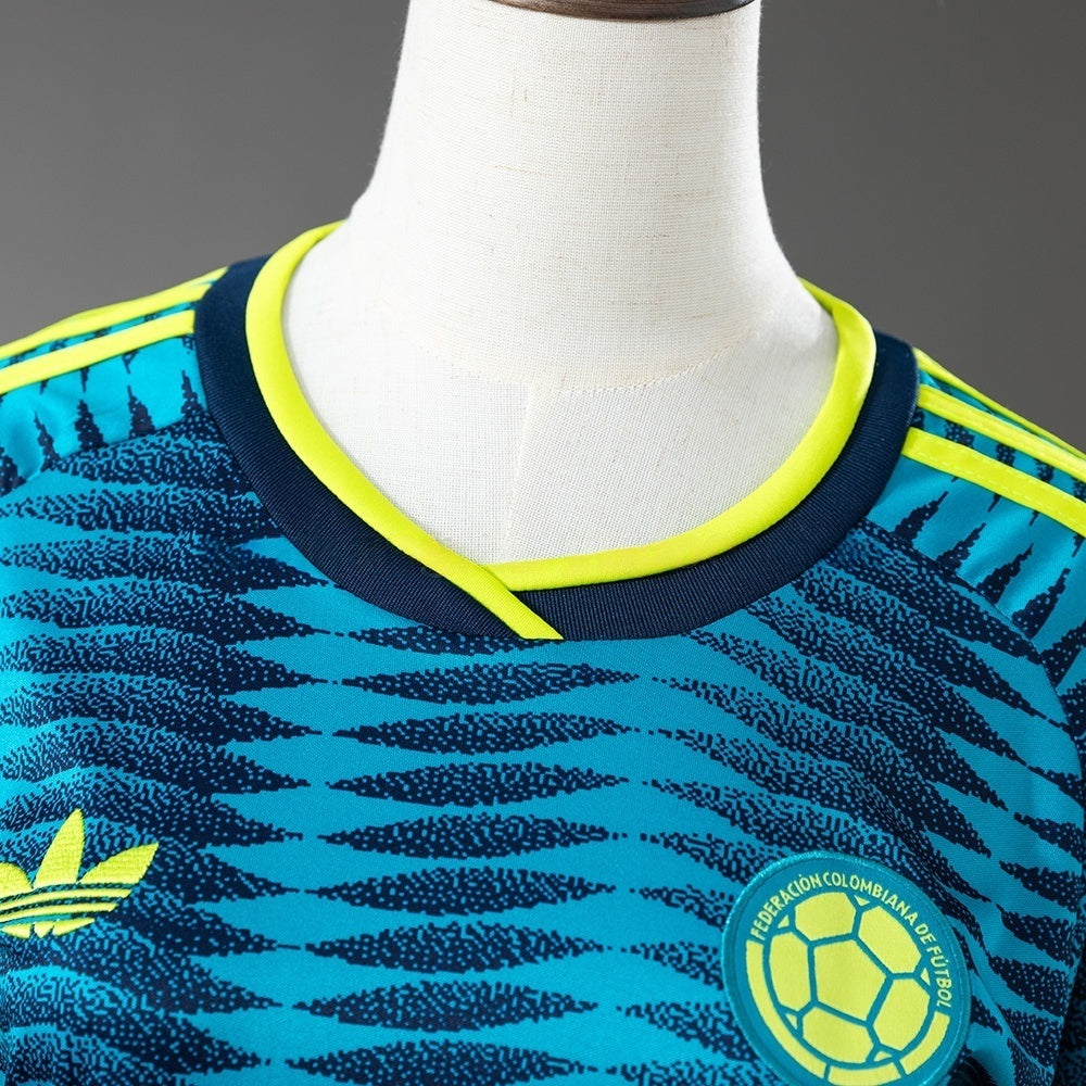 Women Colombia Away Jersey 2026 World Cup Football Kit Soccer Shirt