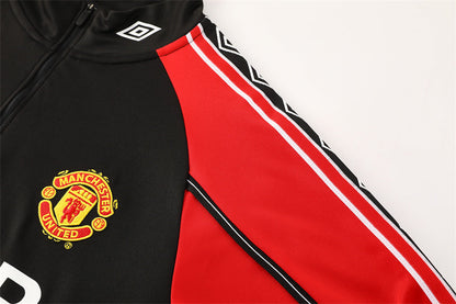 Retro Manchester United Training Tracksuits 1998-99 Football Kit Soccer Jersey