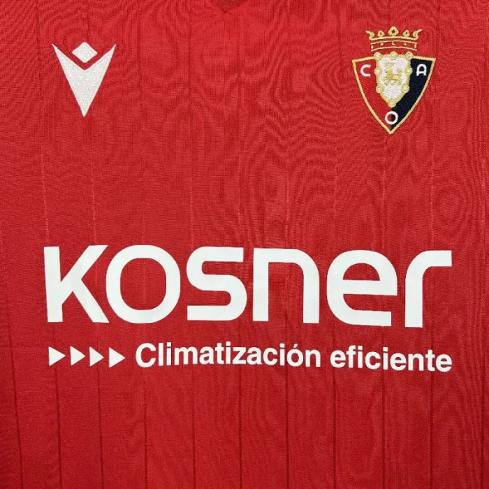 Osasuna Jersey 25/26 Home Football Kit Soccer Jersey
