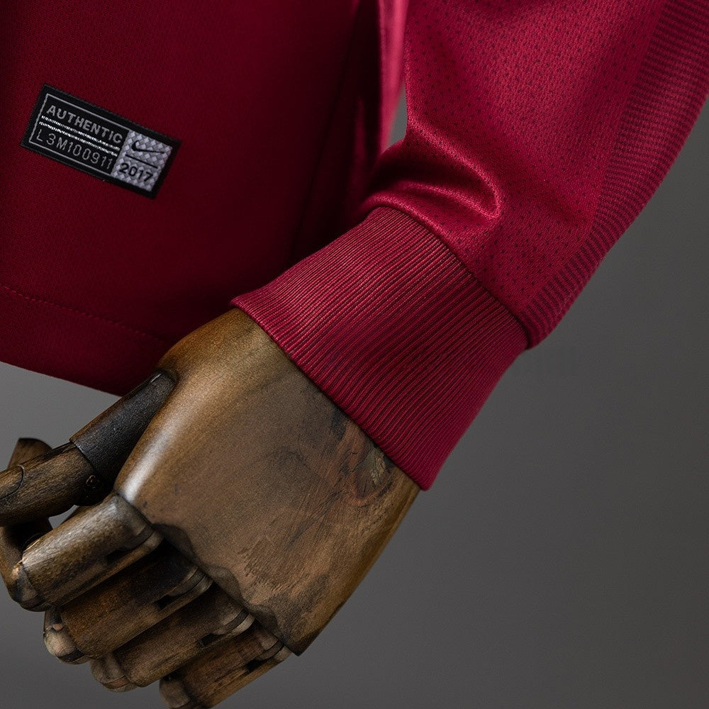 Rome Jersey 2017-18 Home Retro Football Kit Long Sleeves