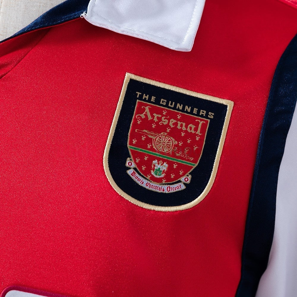 Arsenal Jersey 1998-99 Home Retro Kit