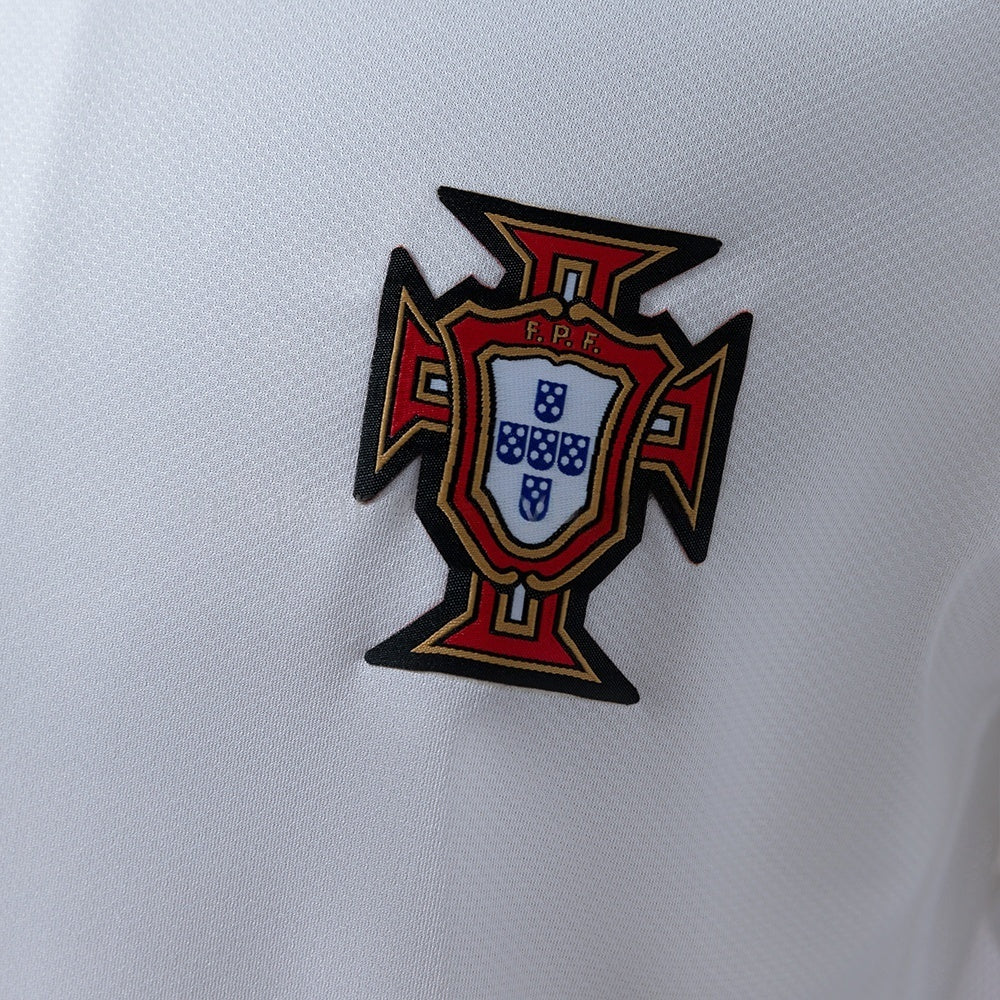 Portugal White Jersey 2006 Retro Football Kit Soccer Shirt