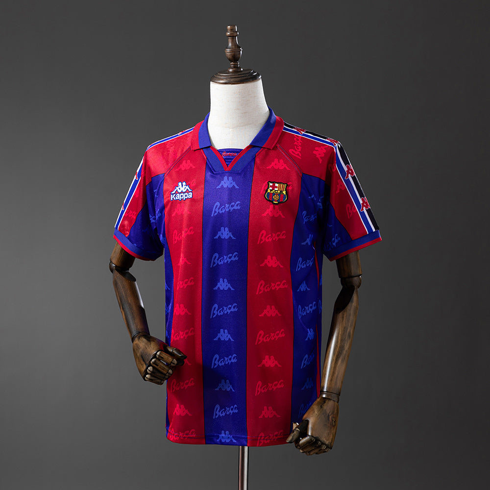 Barcelona Jersey 1996-97 Retro Home Football Kit