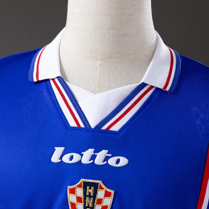 Croatia Jersey 1998 Away Retro Football Kit