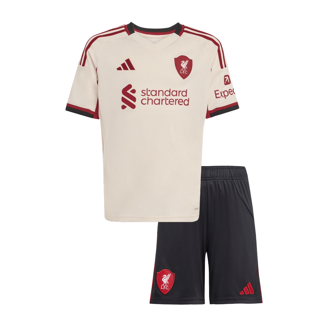 Kids Liverpool Away Kit 2025/26