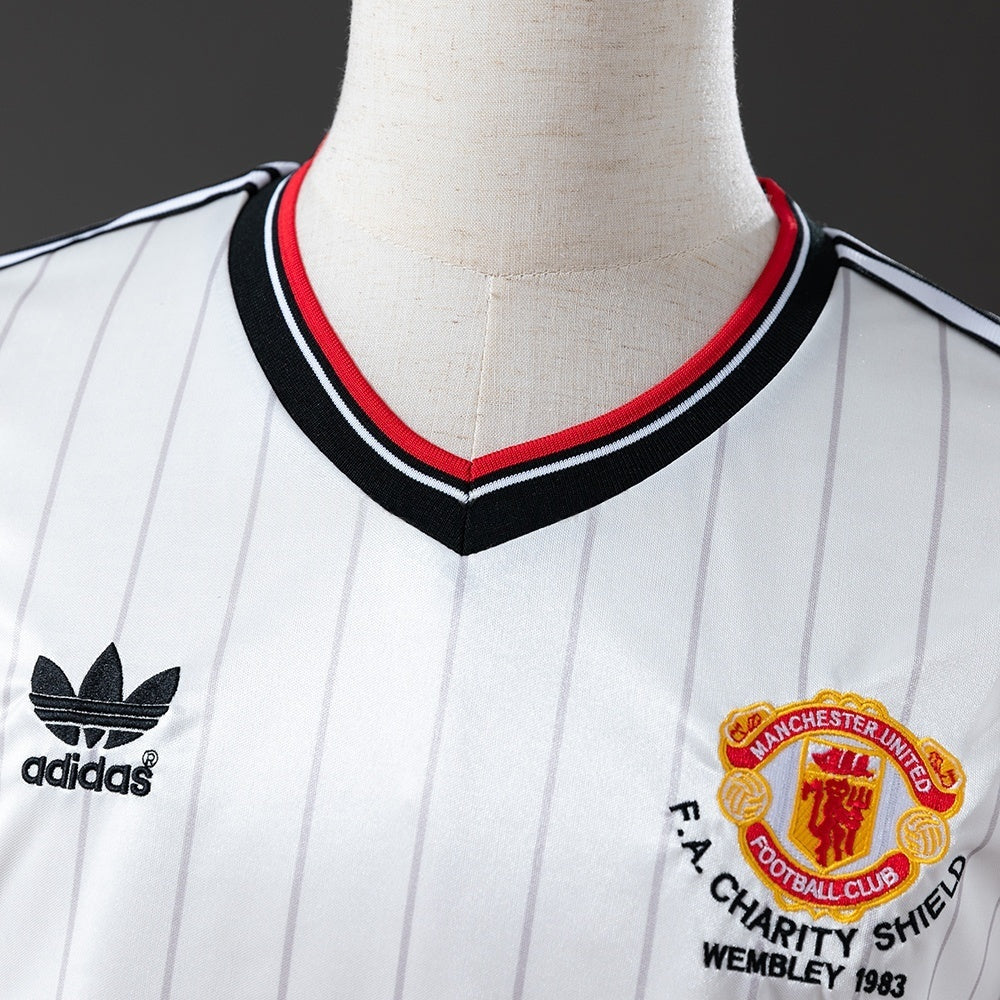 Manchester United Away Jersey1983-84 Retro Football Kit Soccer Shirt