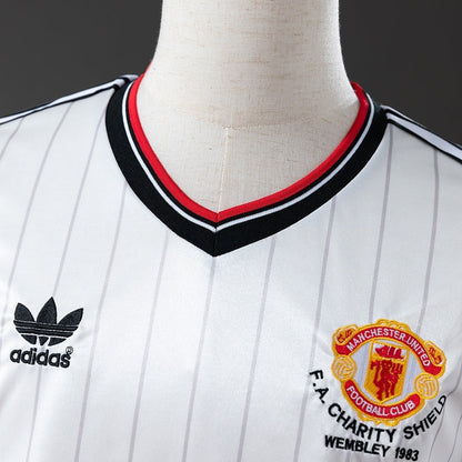 Manchester United Away Jersey1983-84 Retro Football Kit Soccer Shirt