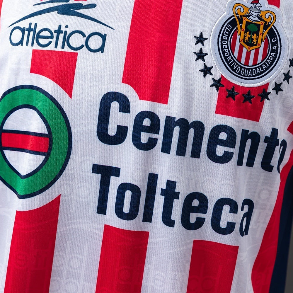 Chivas Home Jersey 1999-2000 Retro Football Kit Soccer Shirt