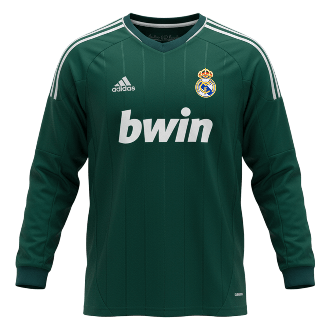 Retro 2012/13 Mens Real Madrid Third Long Sleeve Jersey