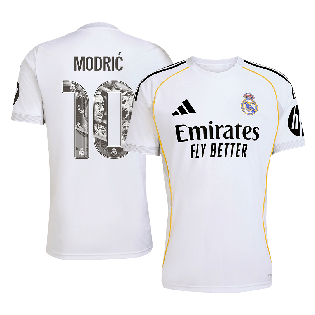 MODRIĆ Special #10 Mens Real Madrid Home Jersey 2025/26 [PREMIUM]