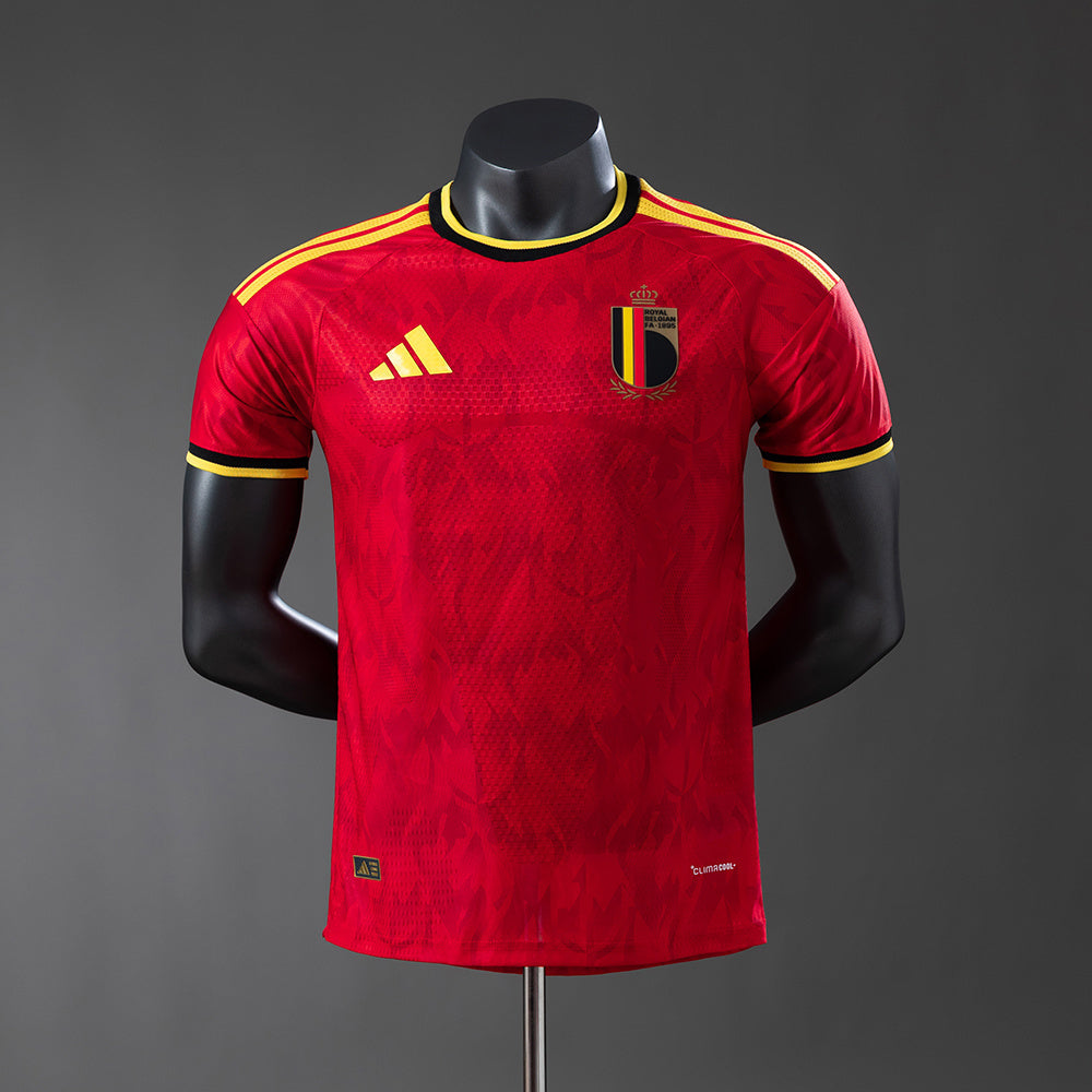 Belgium Home Jersey 2026 World Cup Player Version Football Kit Soccer Shirt