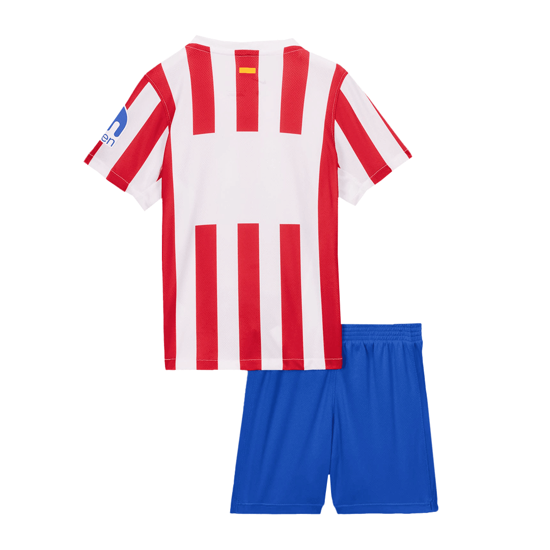 Kids Atletico Madrid Home Kit 2025/26