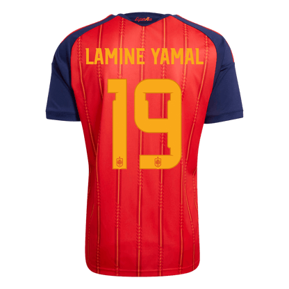 LAMINE YAMAL #19 Mens Spain World Cup Home Jersey 2026 [PREMIUM]