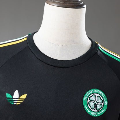 Celtic Black Shirt 2026-2027 Long Sleeves Football Kit Soccer Jersey