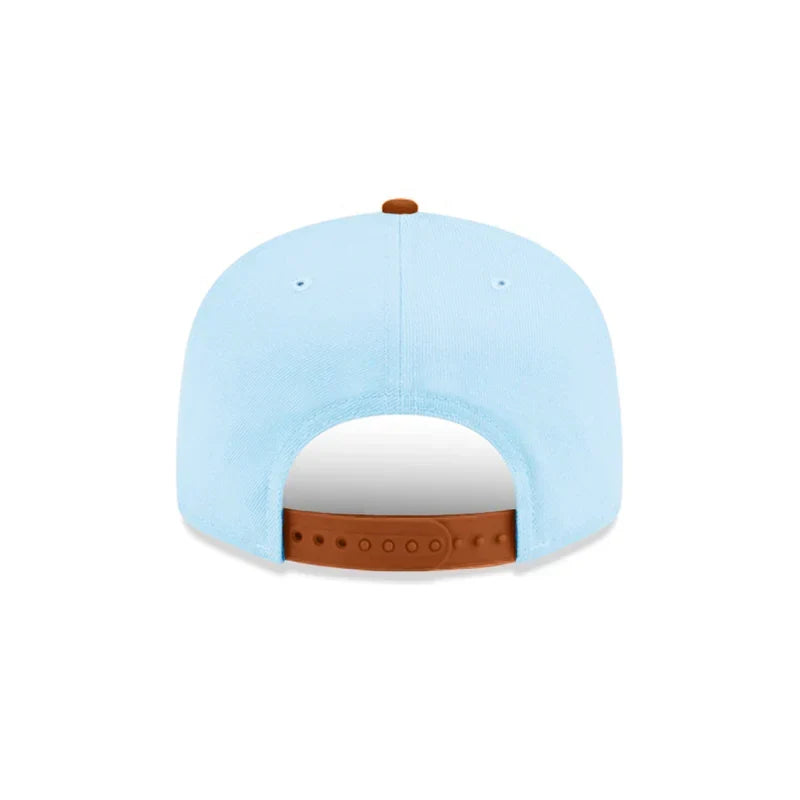 New Era San Francisco Giants 2-Tone Color Pack 9FIFTY Snapback Hat -Light Blue/Rust