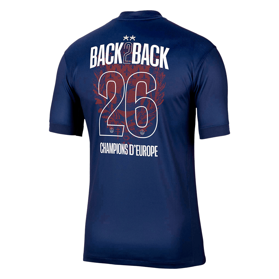 Champions of Europe #26 Mens PSG Home Jersey 2025/26 [PREMIUM]